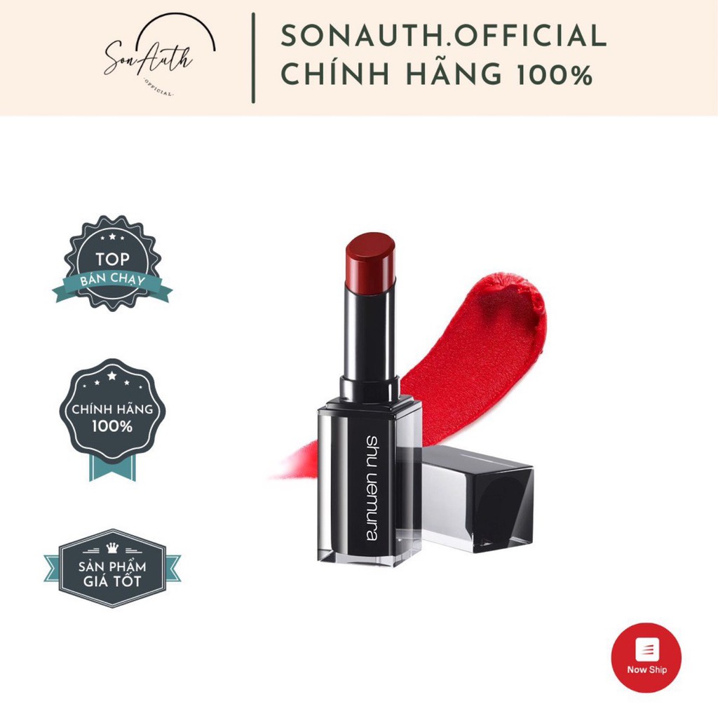 Son Shu uemura Rouge Unlimited Supreme Matte Lipstick