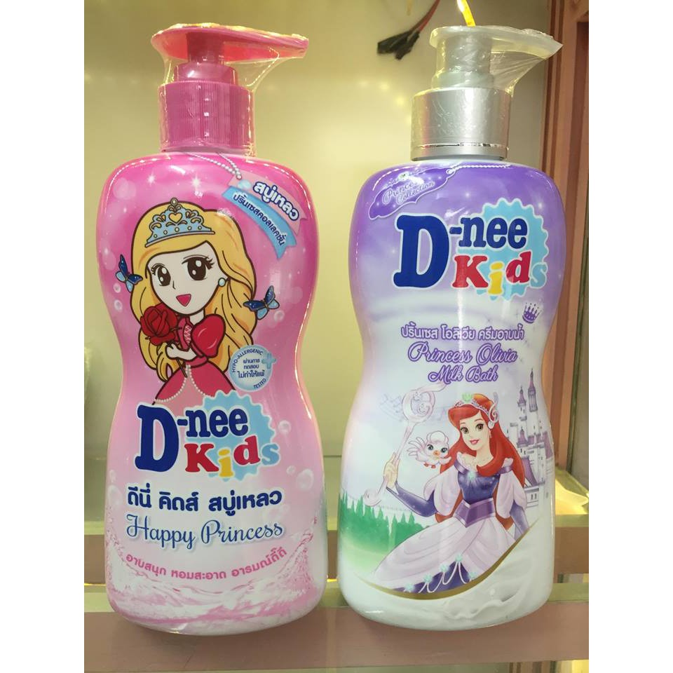 Sữa tắm Dnee Kids vàng 400ml - Thái Lan