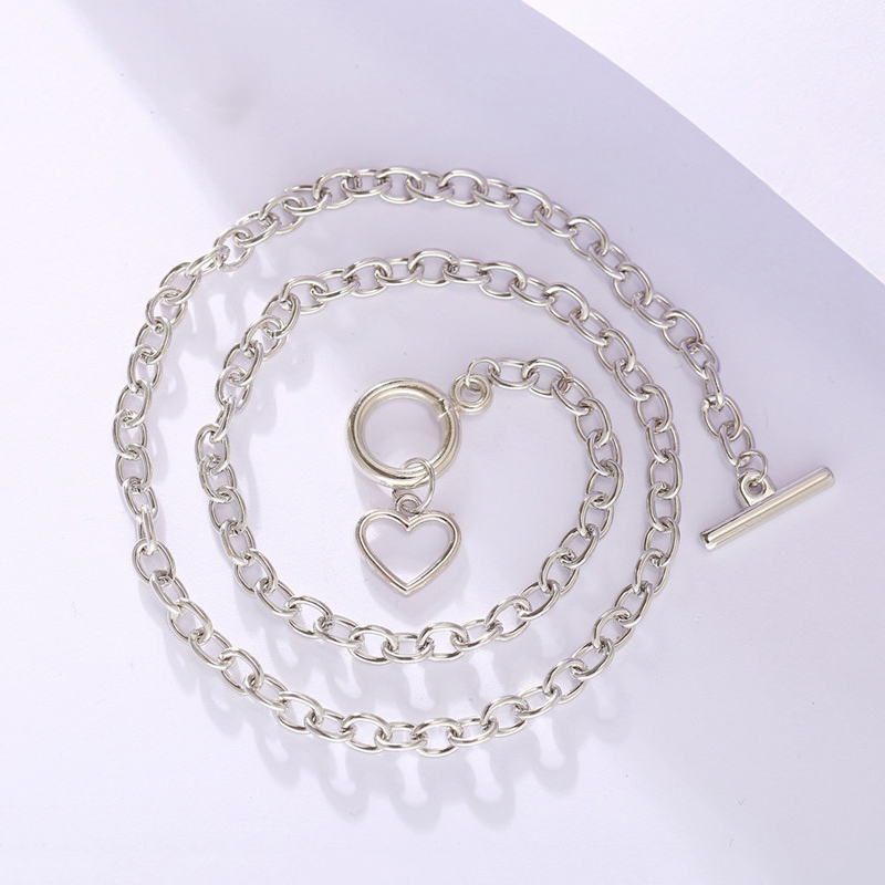 Dây Chuyền Kiểu Dây Xích / Trái Tim Đơn Giản Thời Trang Cho Nữ
