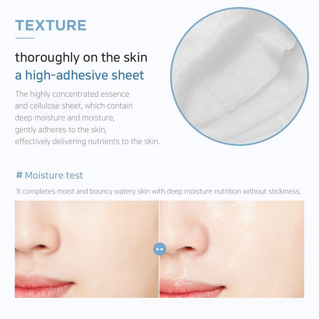 Mặt Nạ Giấy Chăm Sóc Da Toàn Diện Face Mask Pack 30ml | Mặt Nạ Ngủ Chiết Xuất Mật Ong Dưỡng Ẩm Làm Sáng Da