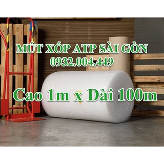 Cuộn xốp bọc hàng khổ 1mx100m, xốp hơi, xốp bóng khí chống sốc