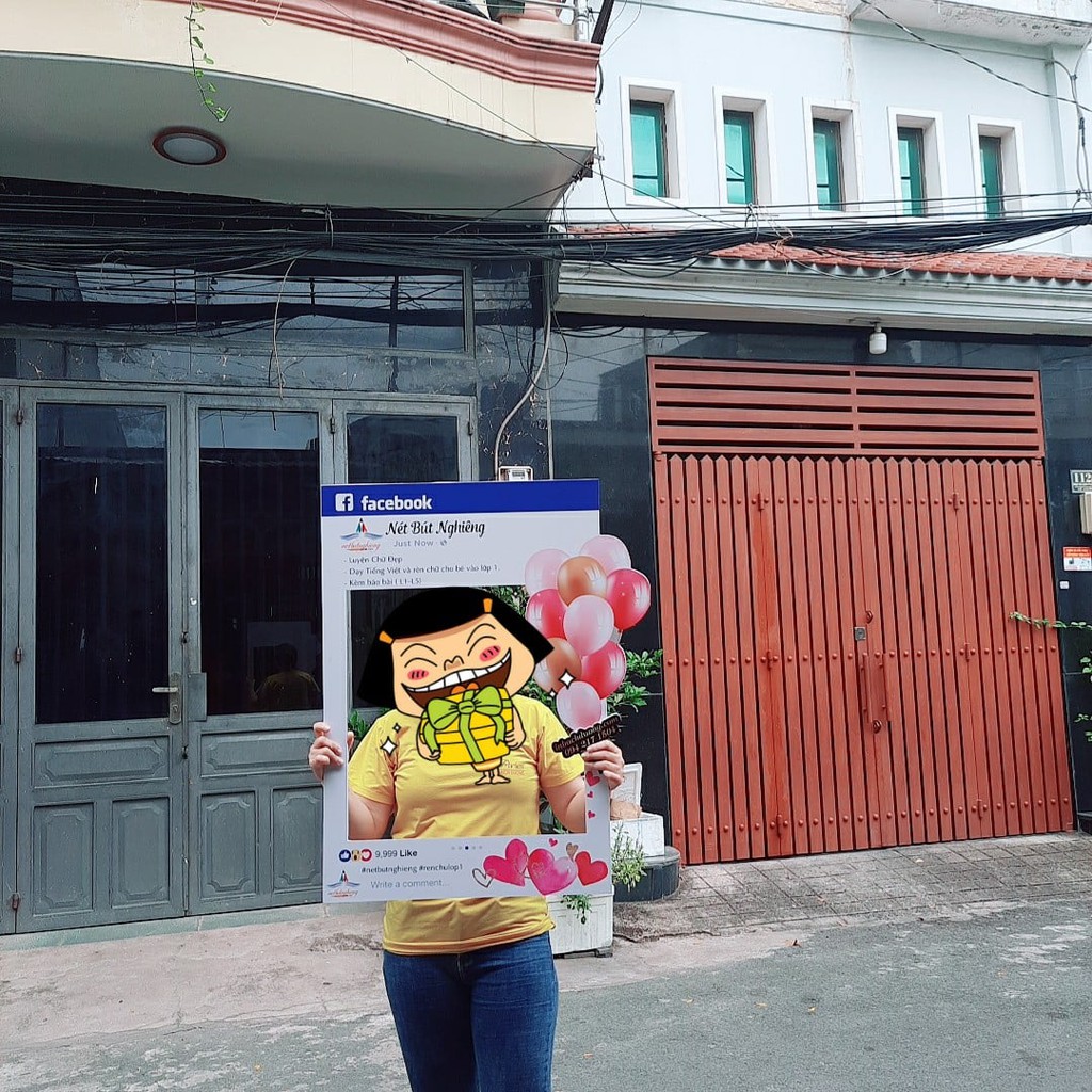 In bảng check-in, bảng hashtag cầm tay In Bạch Dương