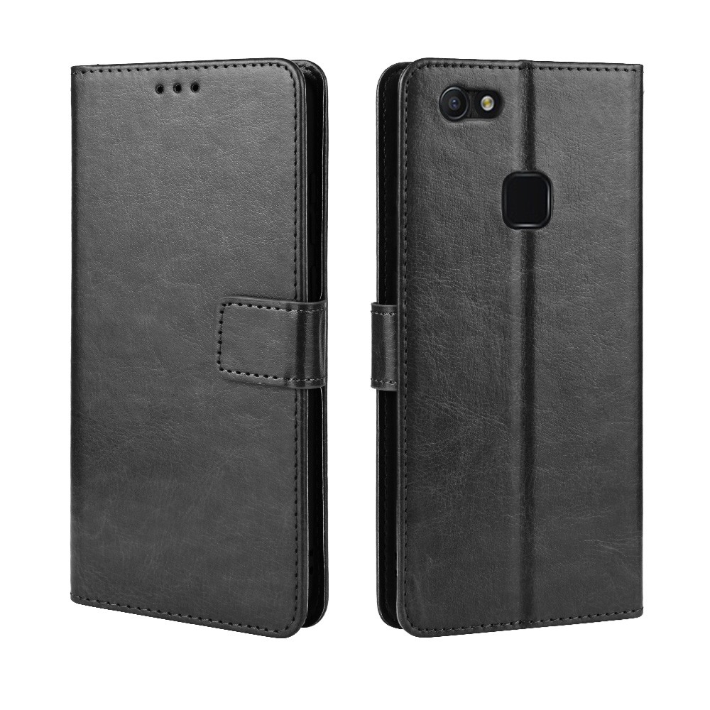 Vivo V7 Plus V7Plus Case PU Leather Wallet Phone Case Cover Vivo V 7 V7Plus VivoV7Plus Flip Case Casing Stand