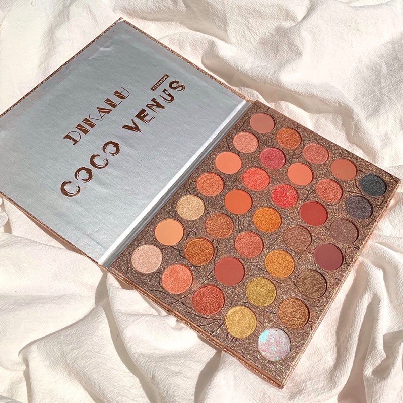 Bảng Phấn Mắt 35 Ô Dikalu Coco Venus