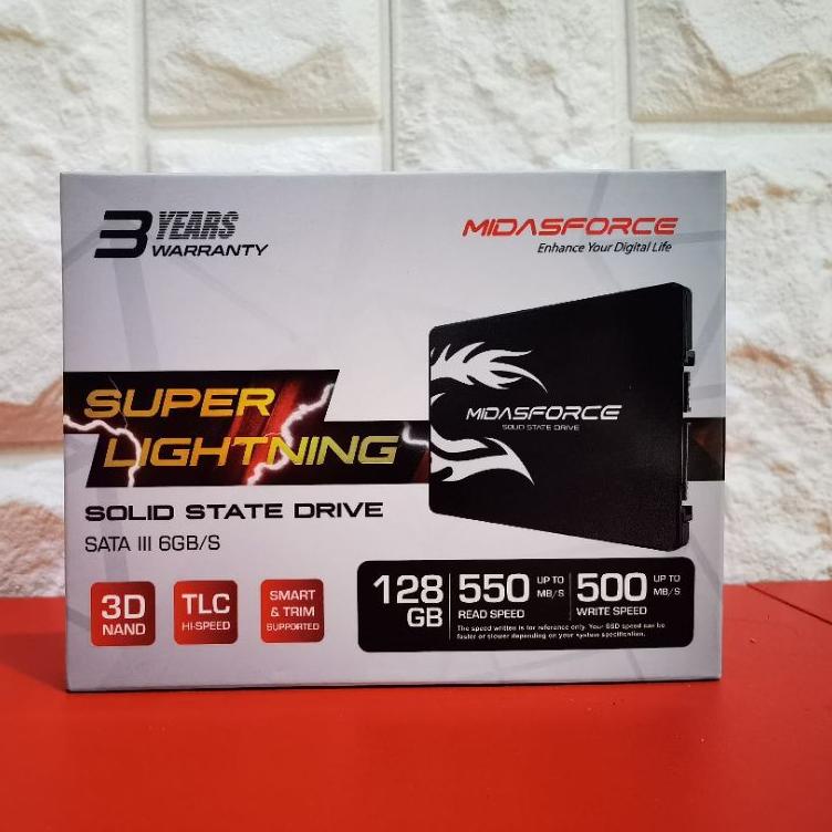 Ổ Cứng SSD 128GB Sata III 6GB / s 2.5" | Midas SSD 128GB 2.5 Inch ➢ ❉ | BigBuy360 - bigbuy360.vn