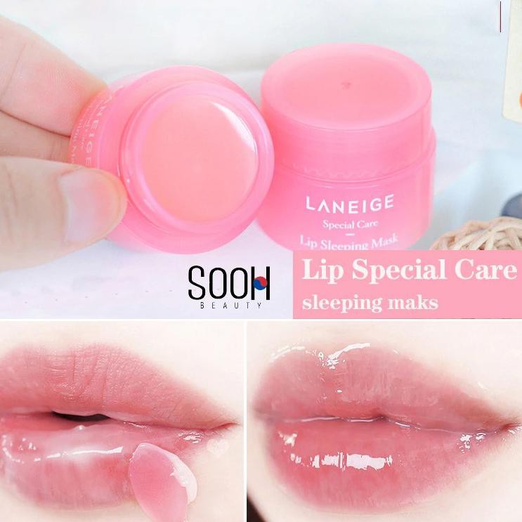 (Hàng Mới Về) Mặt Nạ Ngủ Cho Môi Laneige 5.5 Kích Thước Mini Tiện Dụng Cho Du Lịch | BigBuy360 - bigbuy360.vn