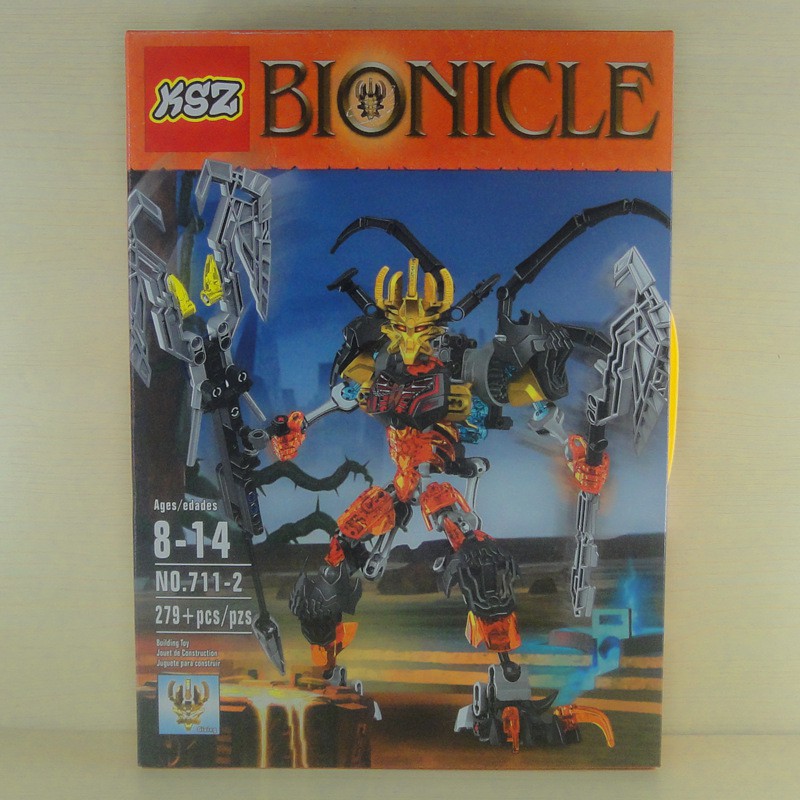 Mô hình lắp ráp Bionicle KSZ Skeleton King 711-2 (phiên bản kết hợp)