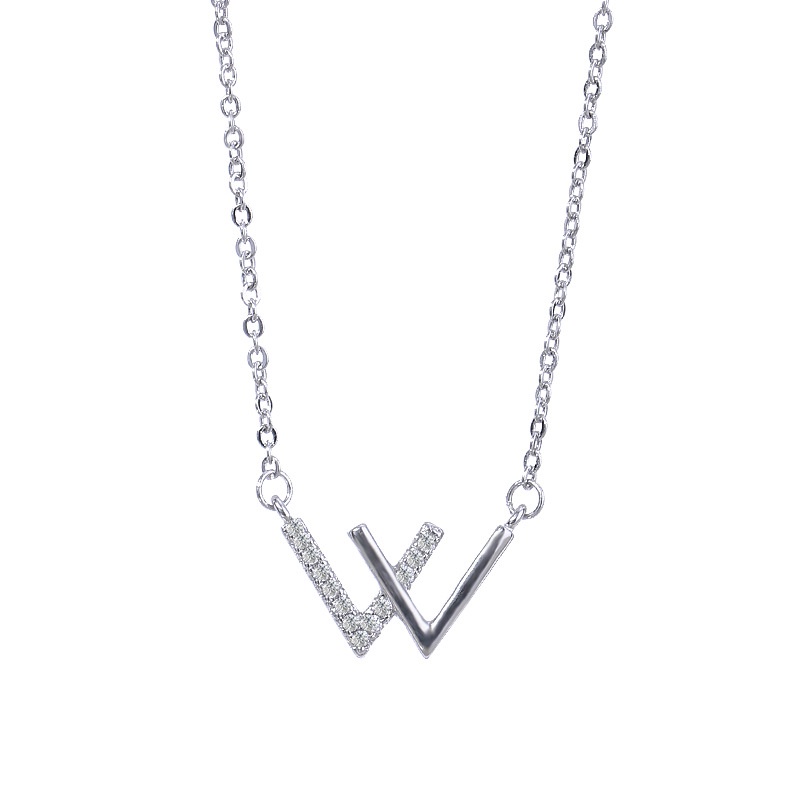 Vòng cổ nữ hình chữ V đơn giản thời trang Vòng cổ xương đòn nâng cao