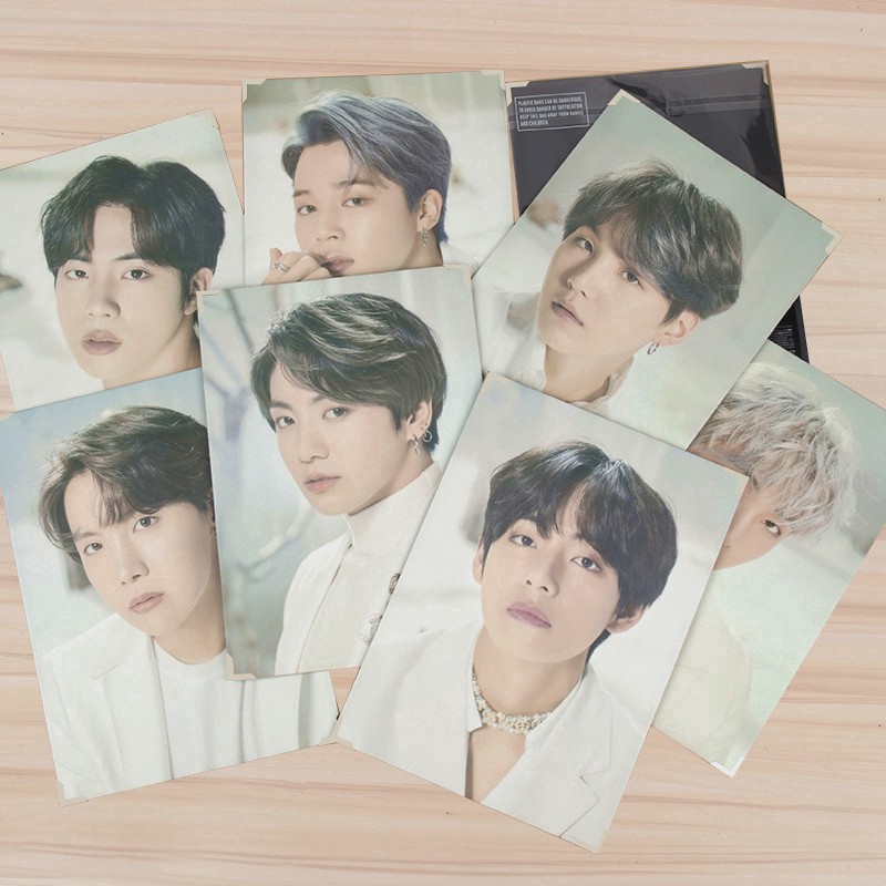 Ảnh trang trí premium BTS Official- Goods MOTS ( Có sẵn )