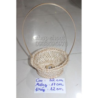 GIỎ CẮM HOA- GIỎ TRE