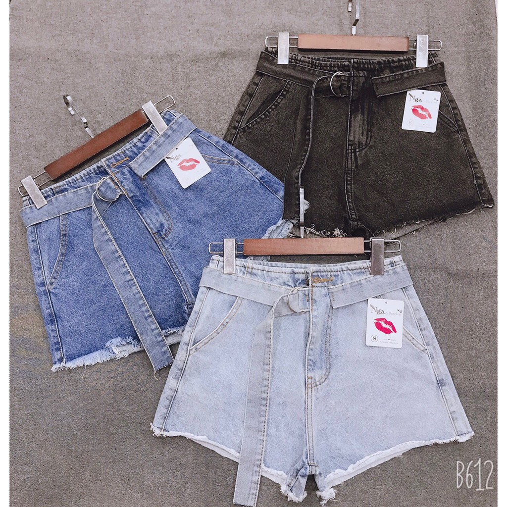 Quần short jean kiểu hàn quốc