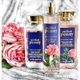 [Auth] Sản Phẩm Tắm Lotion Xịt Thơm Toàn Thân Bath & Body Works - Perfect Peony