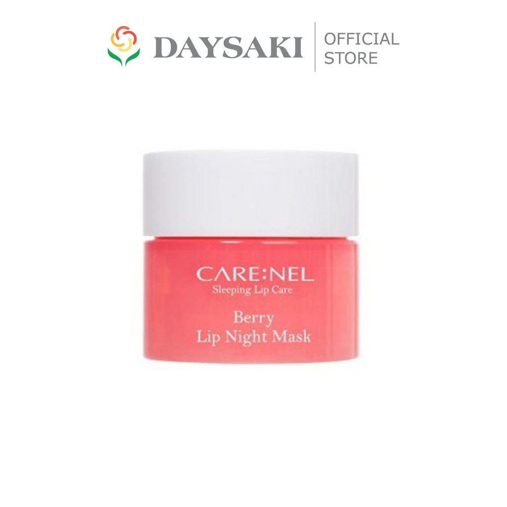 CARE:NEL Mặt Nạ Ngủ Môi Tẩy Tế Bào Chết Môi &amp; Dưỡng Ẩm Hương Dâu - Berry Lip Sleeping Mask