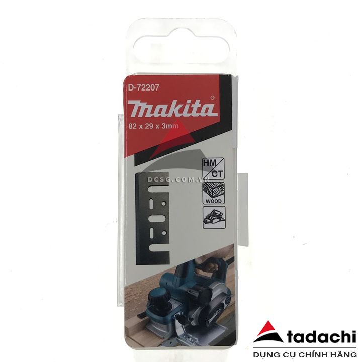 Lưỡi bào 82x29x3.0mm Makita D-72207 | Tadachi
