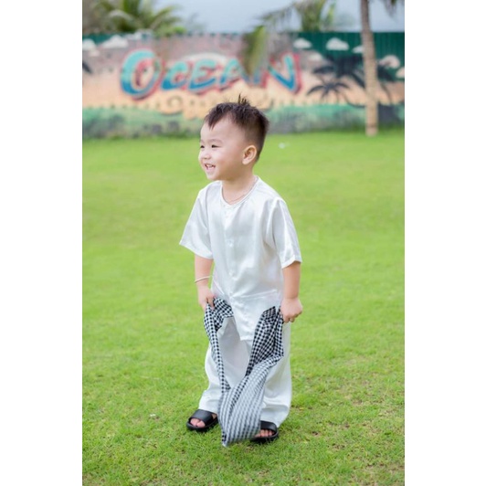Bộ bà ba dễ thương bé trai bé gái size 8-45kg / Bà ba cho bé