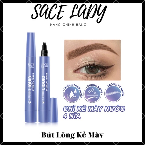 Bút kẻ lông mày SACE LADY chống nước 2 màu sắc SL-356