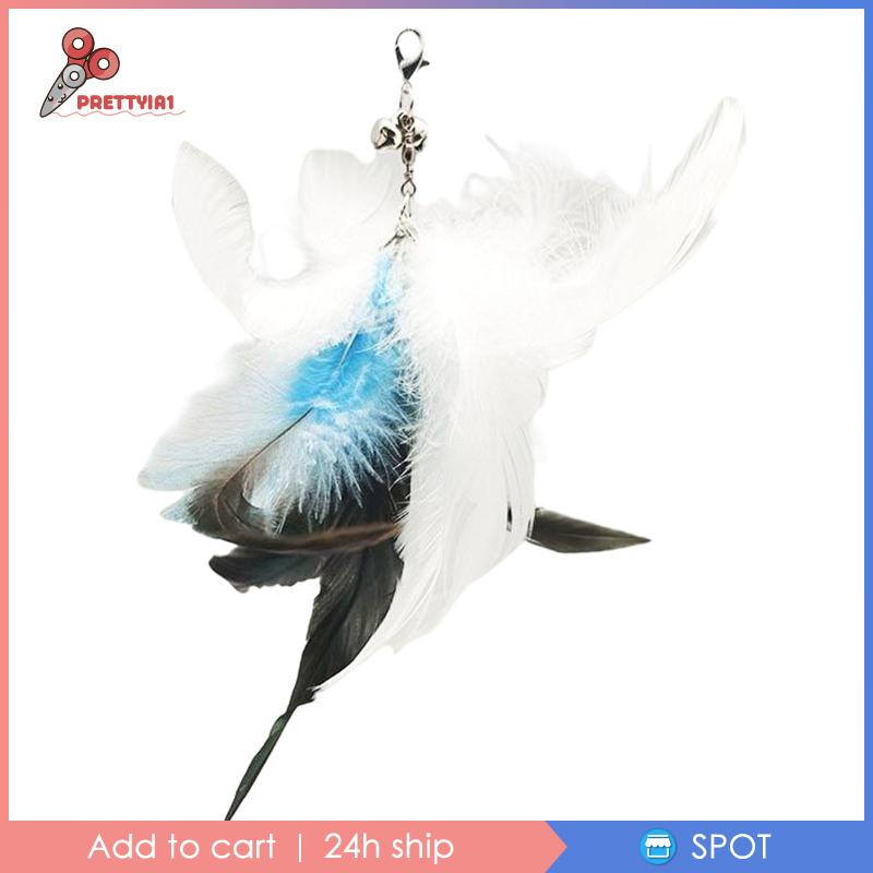 Đồ Chơi Lông Vũ Tương Tác Với Mèo Cưng [Prettyia1]