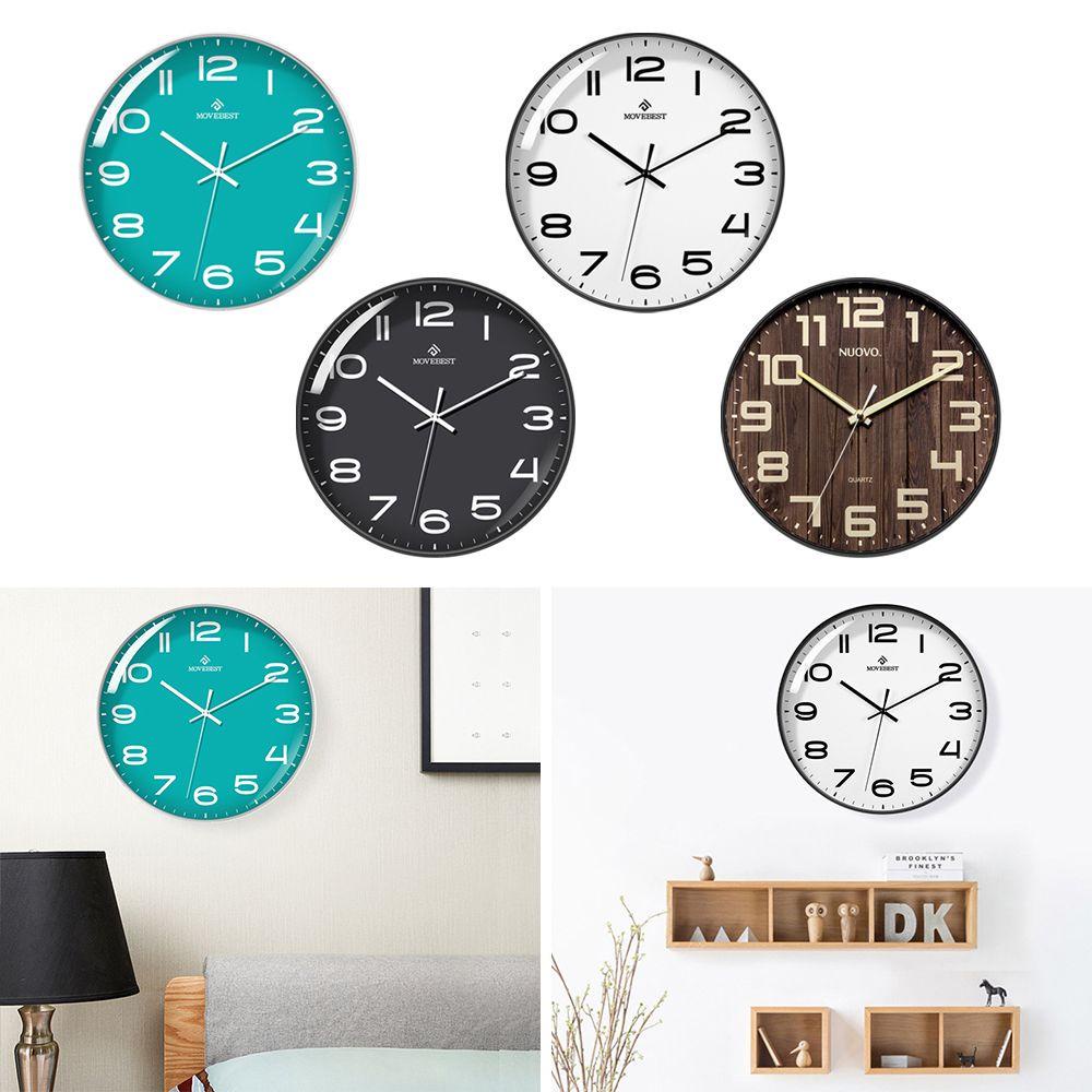 Đồng Hồ Treo Tường 3D 12inch Thiết Kế Tối Giản Trang Trí Nhà Cửa