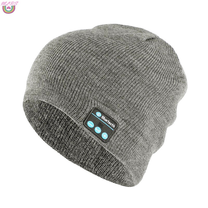 Mũ beanie Trùm Đầu Tích Hợp Tai Nghe Nhạc Bluetooth Thích Hợp Cho Nam Nữ Chạy Bộ/Tập Thể Thao