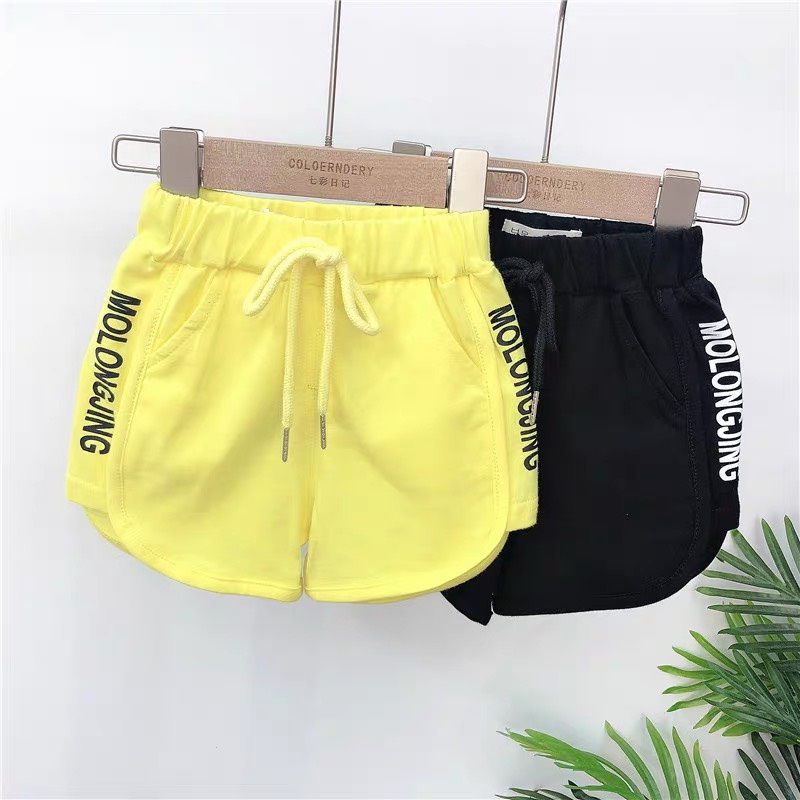 Quần Đùi Cotton 6 Màu Chất Liệu Mềm Mịn Cho Bé Trai Và Bé Gái Từ 8Kg Đến 28Kg - SUMO KIDS