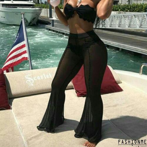 Quần dài nữ mặc ngoài bộ bikini cho nữ khi đi biển | BigBuy360 - bigbuy360.vn