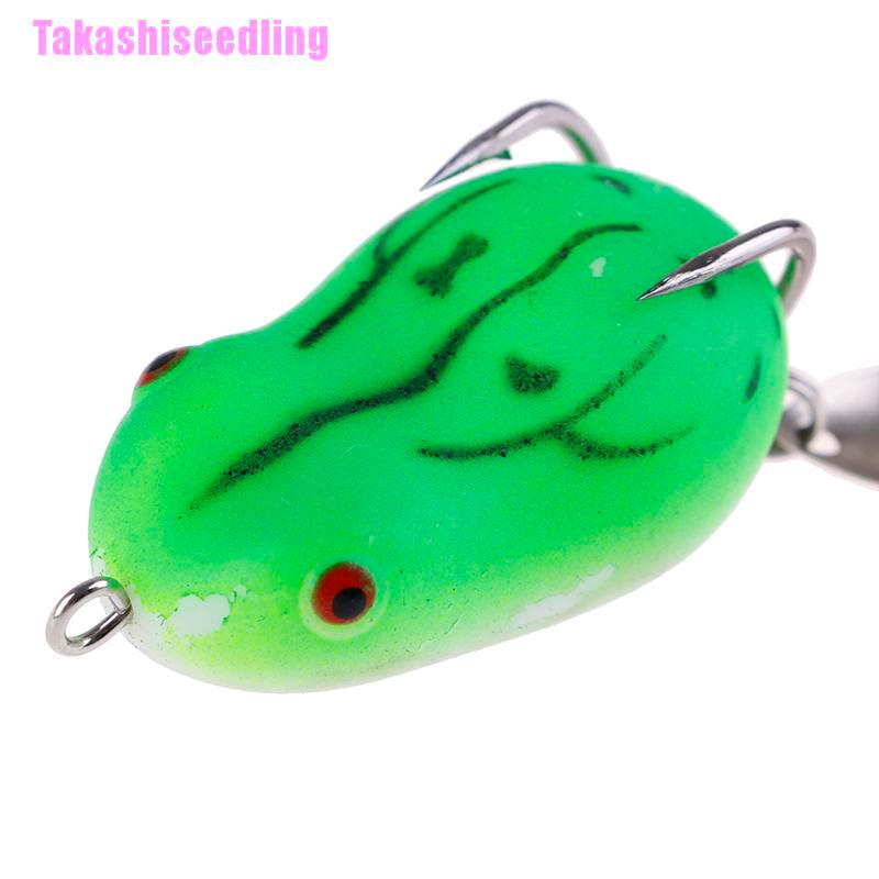 Mồi câu cá giả mềm mại hình con ếch