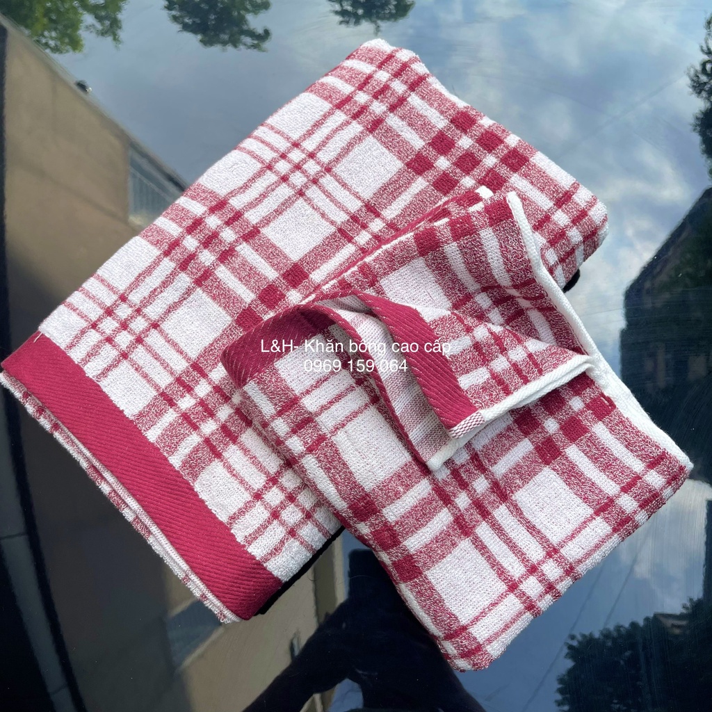 Khăn tắm nhật MJ cao cấp, KT 60x120cm, Nặng 300g-400g