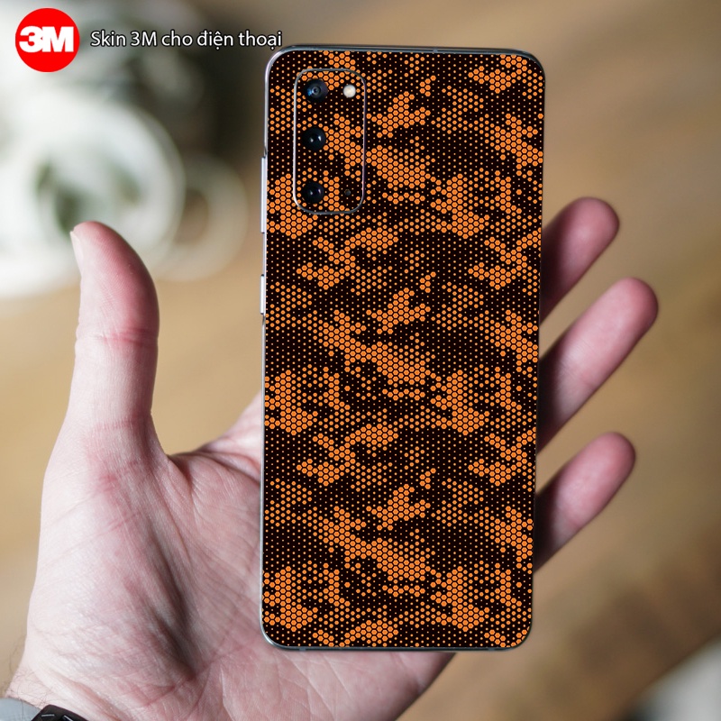 Miếng Dán Skin điện thoại - Skin 3M mẫu mamba cam vân nổi  - Có mẫu cho tất cả các dòng điện thoại...