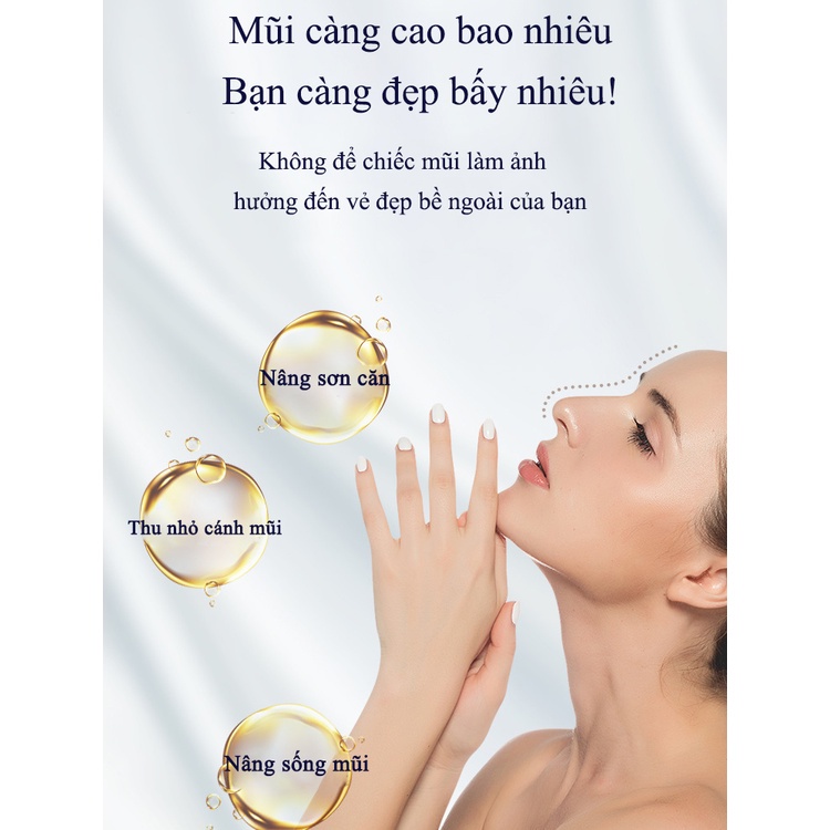 Serum cao mũi 10ml tinh dầu nâng mũi săn chắc tạo dáng mũi tăng chiều cao sống mũi