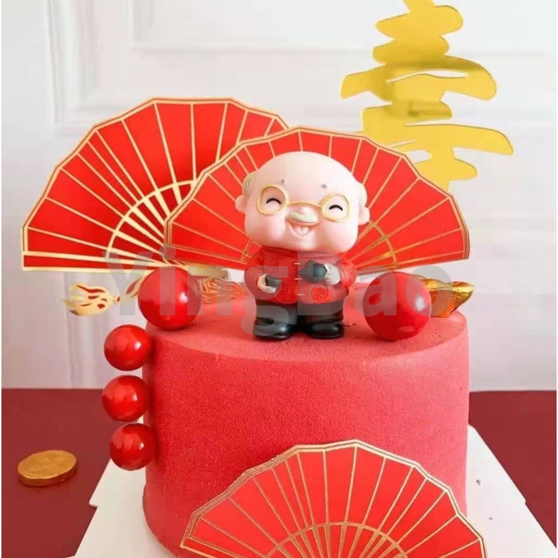 Set 20 Que Gắn Trang Trí Bánh Kem 4 Kích Cỡ