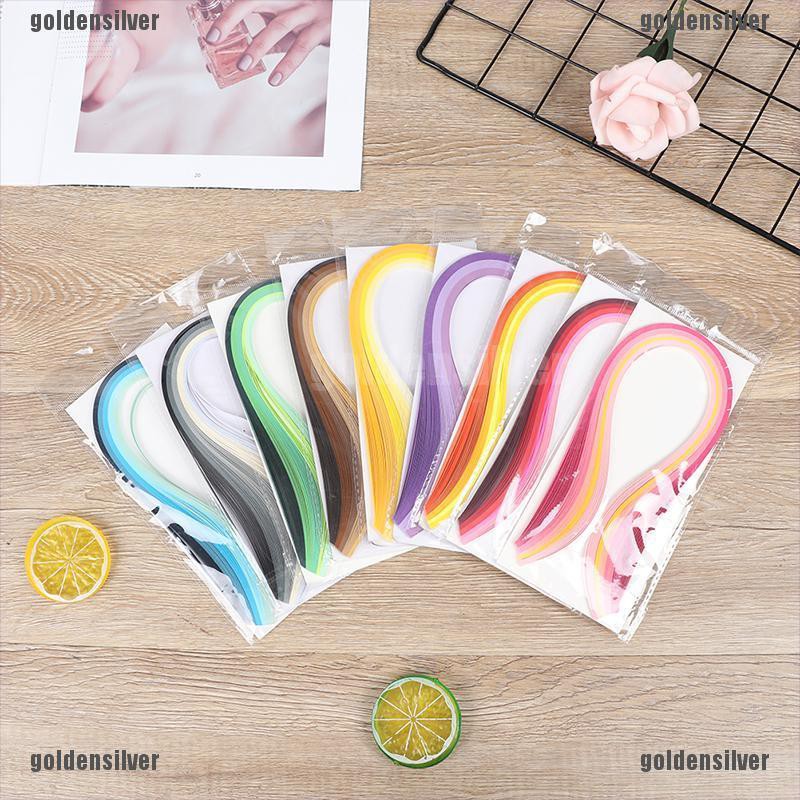 Set 100 Dải Giấy Cuốn Tạo Hình Thủ Công 3mm 39cm