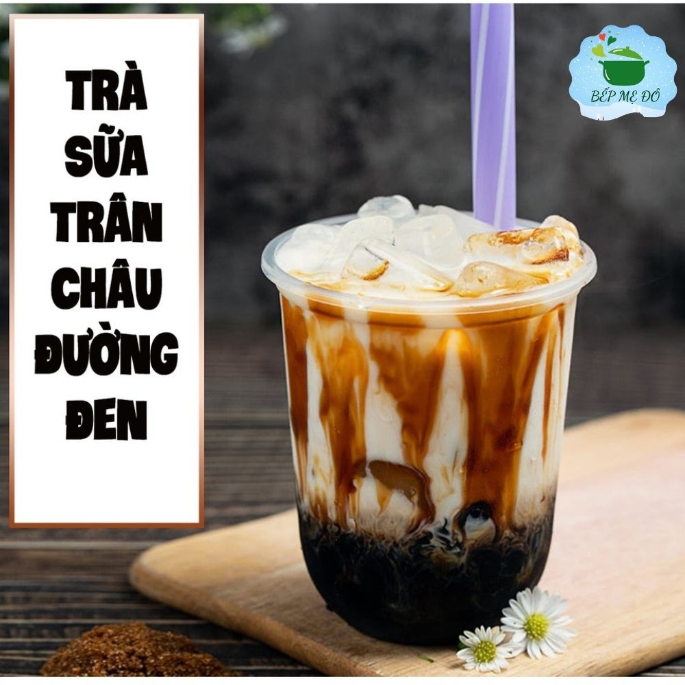 💖NGON MÊ LY💖 Trân châu 3Q Giòn Đen +  3Q Giòn Trắng Sea Jelly_Giòn, Ngọt, Thơm - BÁCH HÓA MẸ BÔNG