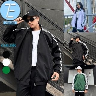 Áo khoác bóng chày ZENSTORE Áo bomber form rộng vải dù thời trang Hàn Quốc chống nắng dáng Unisex nam nữ D08