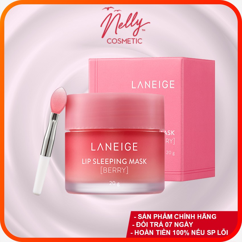 (❤️ HOT SALES ❤️) Mặt nạ ngủ cho môi Laneige 20g Lip Sleeping Mask, Mặt nạ ngủ môi Laneige Berry hàn quốc