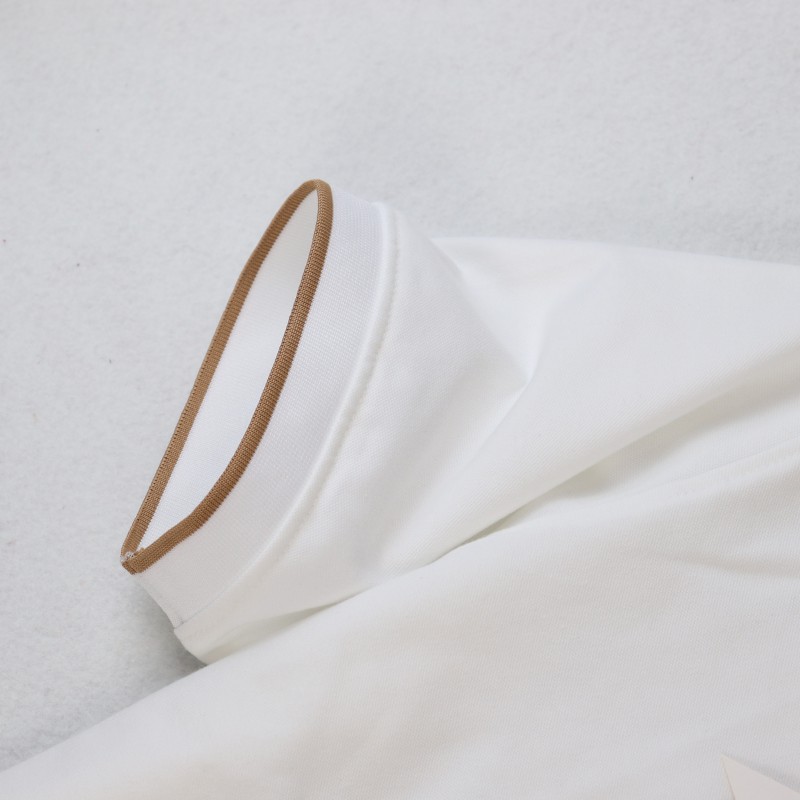 Áo thun nam Polo cao cấp cổ bẻ MENBROTHERS AMR021 vải cá sấu cotton phong cách trẻ trung, chuẩn form màu trắng phối viền | BigBuy360 - bigbuy360.vn