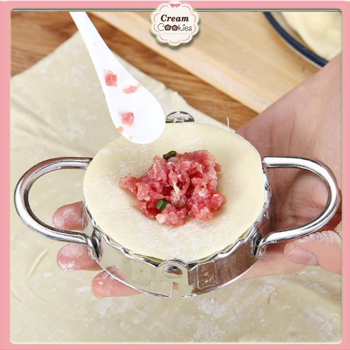 Khuôn Làm Bánh Xếp, Há Cảo, Sủi Cảo Inox 304