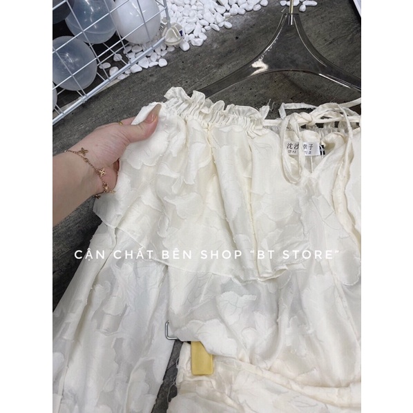 [HÀNG CHUẨN] Set bộ ren tiểu thư cao cấp hàng loại 1