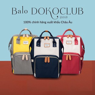 Balo bỉm sữa giữ nhiệt đa năng DOKO - Để cả thế giới của bé