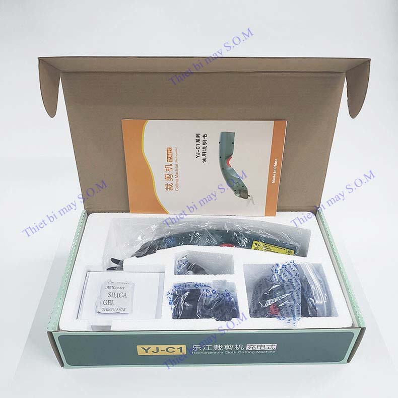 Kéo cắt vải pin - kéo cắt vải sạc pin mini cầm tay LEJIANG YJ_C1 cắt nhiều loại vật liệu