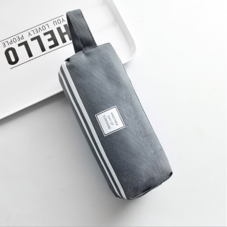 Hộp bút 2 ngăn kiểu Hàn Quốc size 19.5*7.5*7.5 cm