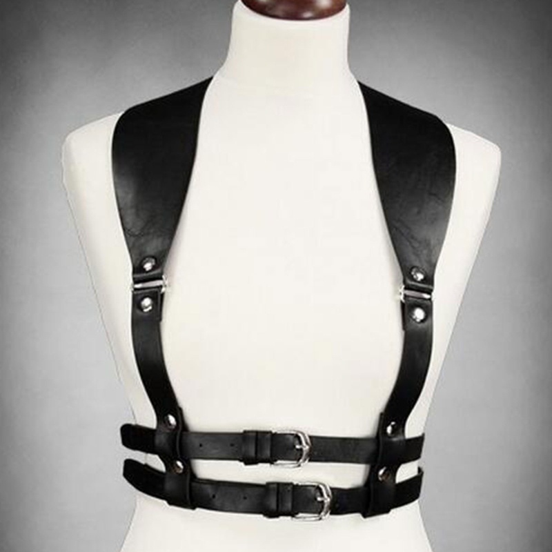 Xiangbao Dây Đai Nịt Cơ Thể Bằng Da PU Quyến Rũ Điêu Khắc Cho Nữ