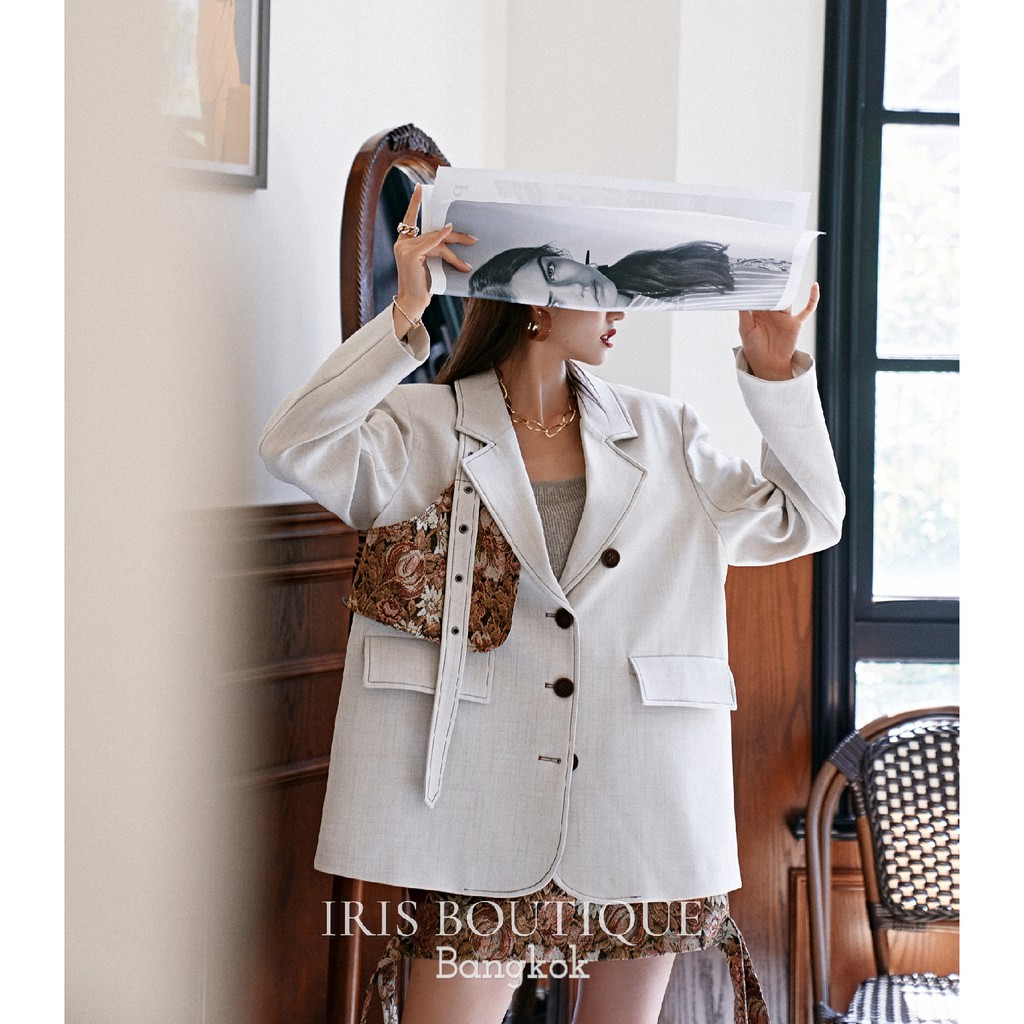 Iris Boutique IC014 Elizabeth Áo blazer nữ Thái Lan | BigBuy360 - bigbuy360.vn