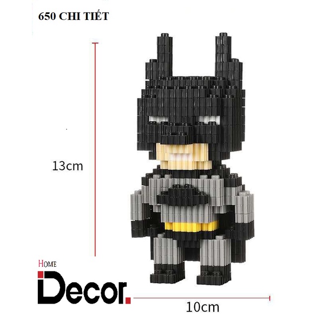 ĐỒ CHƠI XẾP HÌNH  3D MÔ HÌNH SIÊU ANH HÙNG THU NHỎ SIÊU DỄ THƯƠNG - BIỆT ĐỘI SIÊU ANH HÙNG, NHÂN VẬT HOẠT HÌNH