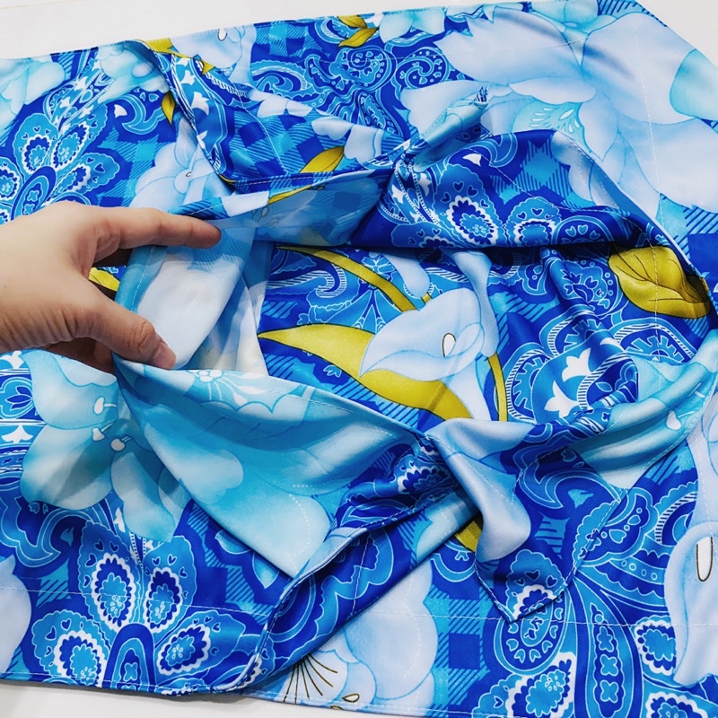 1 Cặp Bao Vỏ Gối Thun Lạnh Hoạ Tiết Loại I