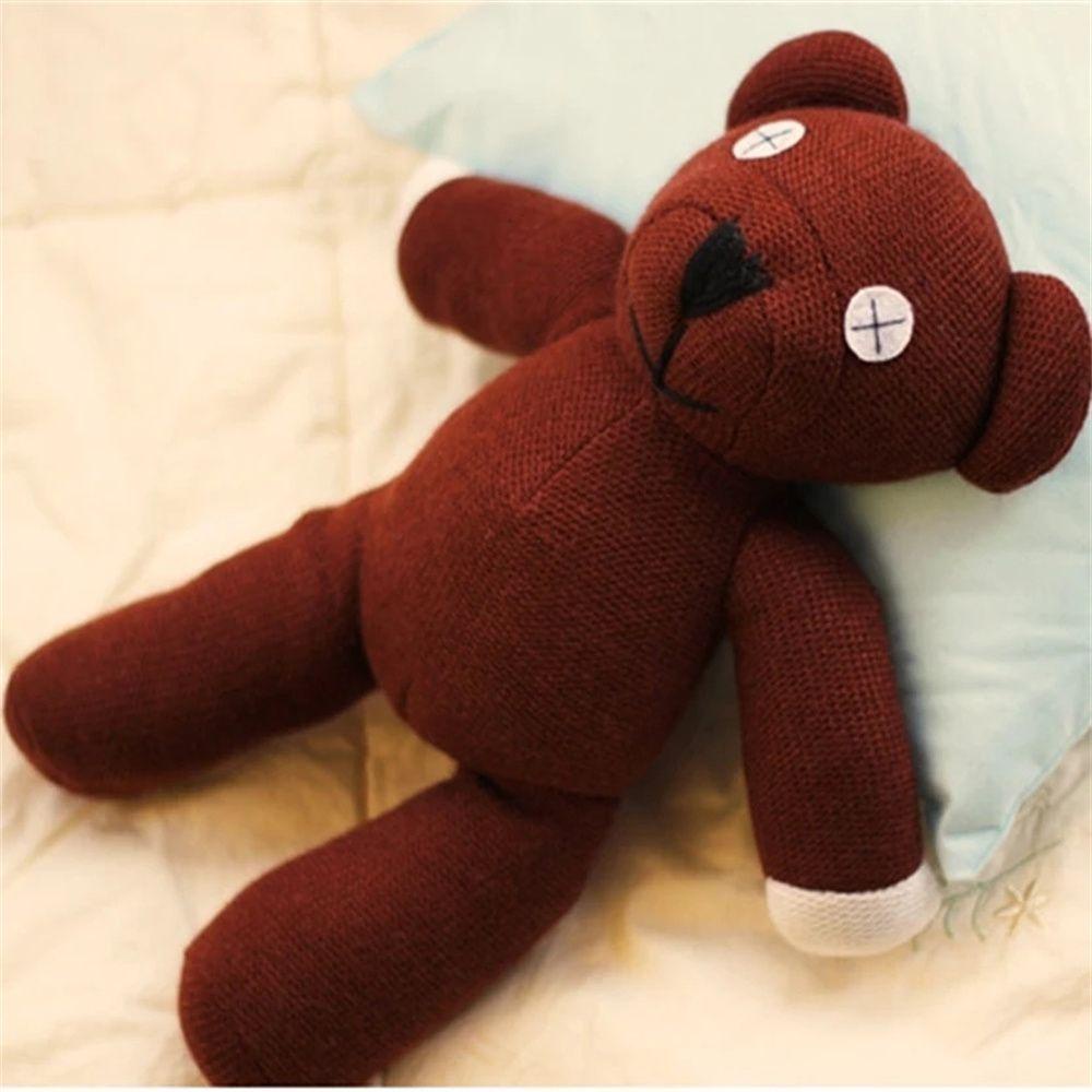 Thú Nhồi Bông Hình Gấu Teddy Hoạt Hình 23cm Dành Cho Bé