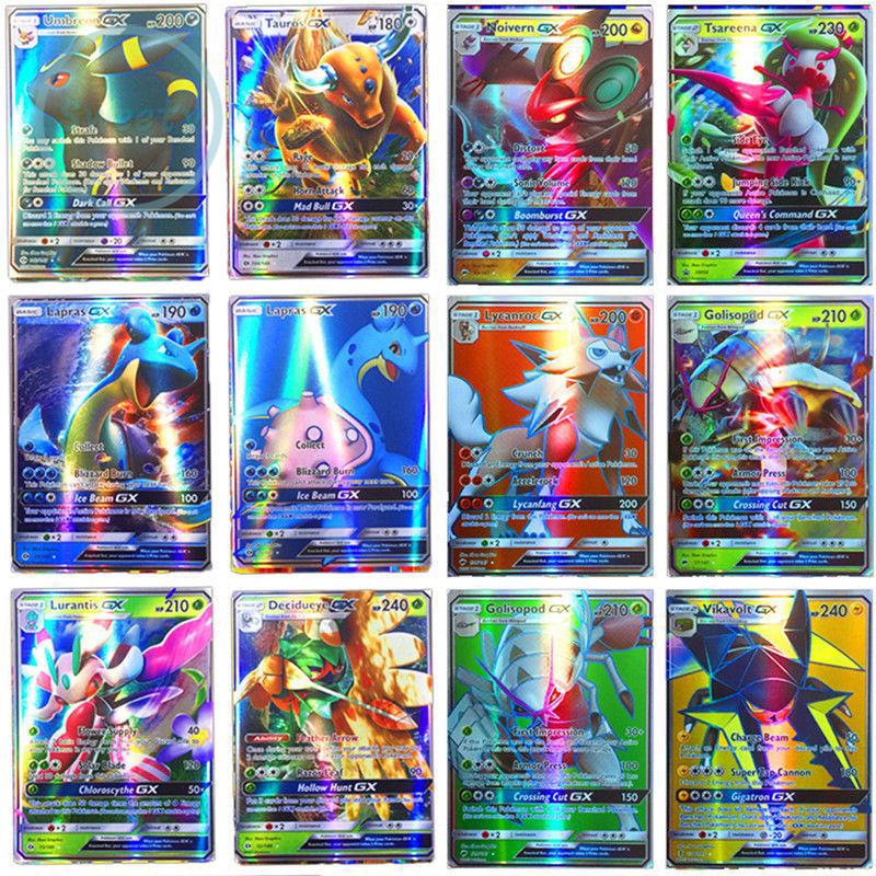 Set thẻ bài Pokemon laser lấp lánh