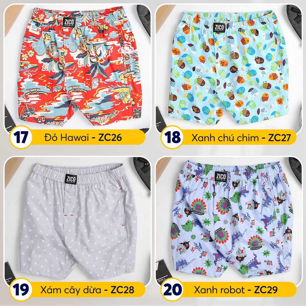 Quần đùi ngủ mặc ở nhà cho nam BIG SIZE từ 75 - 90kg - Lưng thun co dãn thoải mái, vải cotton mềm mịn, thấm hút mồ hôi