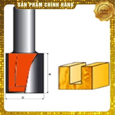 MŨI PHAY GỖ THẲNG 3 DAO 19MM CAO CẤP