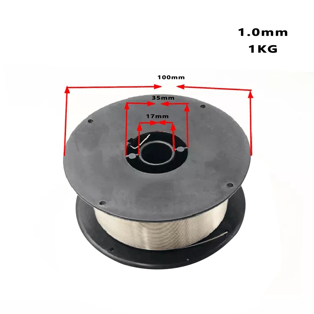 Cuộn Dây Hàn Lõi Thuốc 1kg 0.8mm/1.0mm AWS E71T-GS