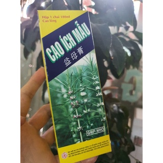 Cao Ích Mẫu điều hòa kinh nguyệt giảm các triệu chứng kinh nguyệt 180ml - Đông Anh Pharmart